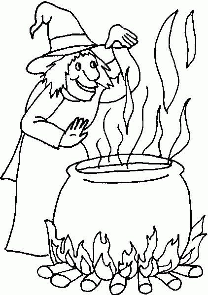 Czarodziejki i czarownice kolorowanki